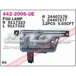 Opel Astra  Sol sis farı