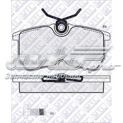 Ford Fiesta Mk5 Arka fren balatası