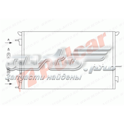 Vectra C sedan (2002 - 2008) Klima kondenseri