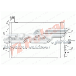 Polo IV hatchback (9N, 9A) (2001 - 2014) Klima kondenseri