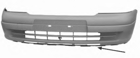 Opel Astra  (1998 - 2009) Ön tampon fiyatları