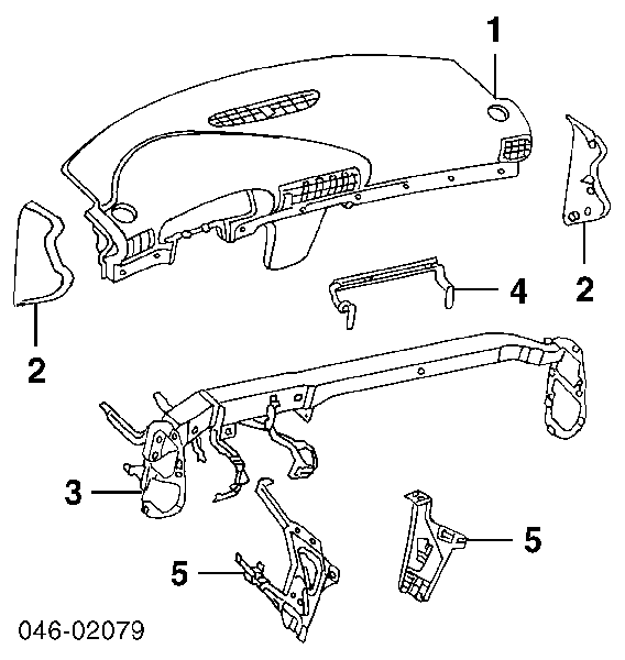 Volkswagen Passat  (2000 - 2005) Ön iç panel (torpido) fiyatı