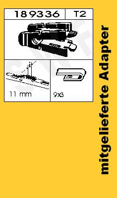 Opel Astra  (1998 - 2009) Ön cam silecekleri, 2'li takım 