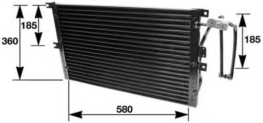 Vectra B Klima kondenseri