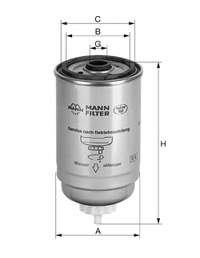 Mann-Filter WK8422