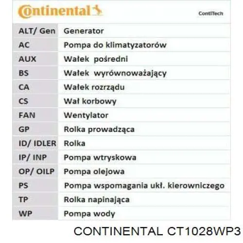 Continental/Siemens CT1028WP3