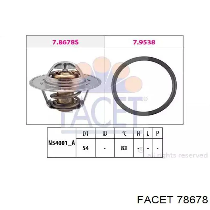 Facet 78678