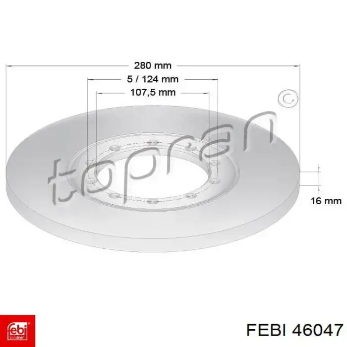 Febi 46047