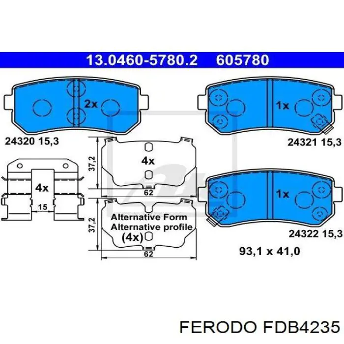 Ferodo FDB4235