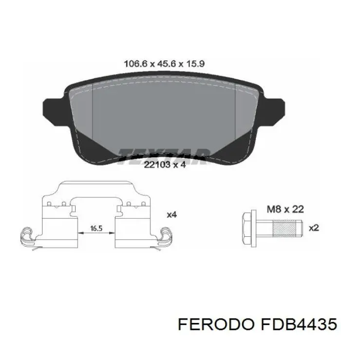 Ferodo FDB4435
