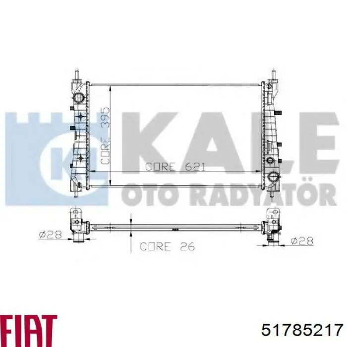 Fiat/Alfa/Lancia 51785217
