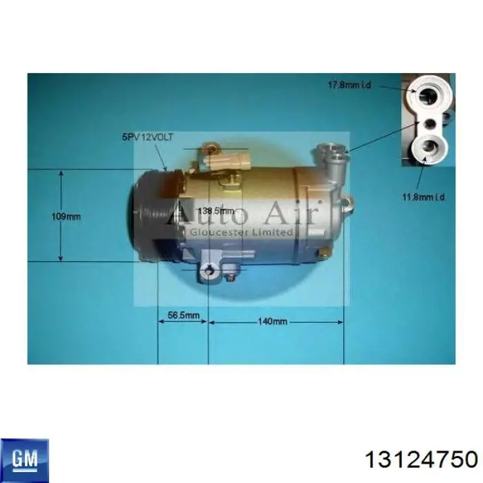 General Motors 13124750