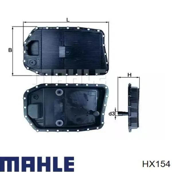 Mahle Original HX154