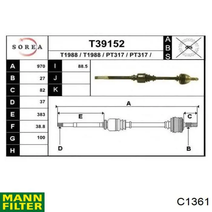 C 1361