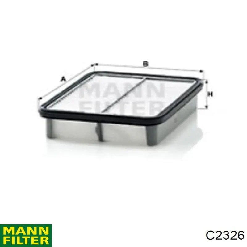 Mann-Filter C2326