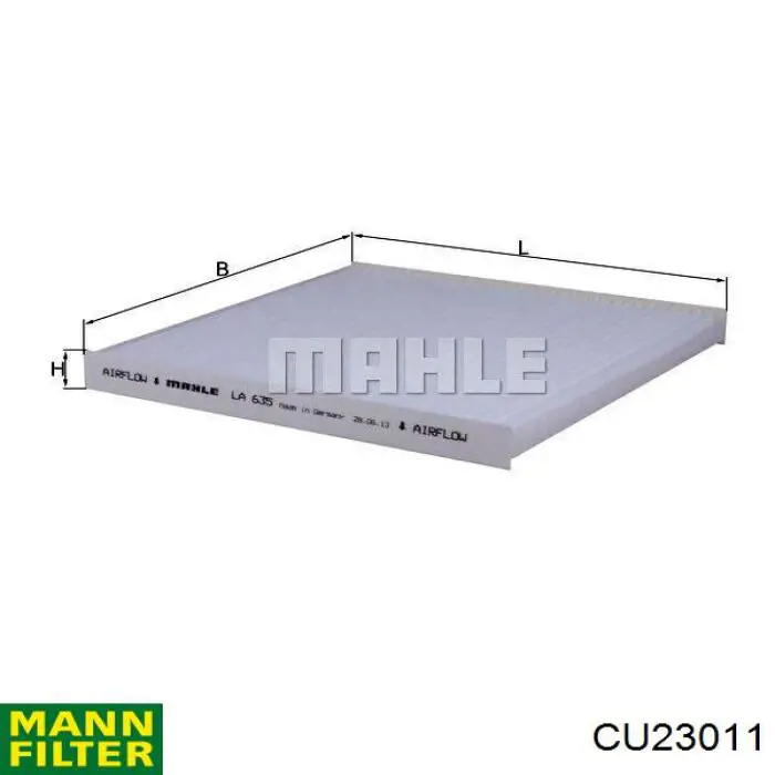 Mann-Filter CU23011