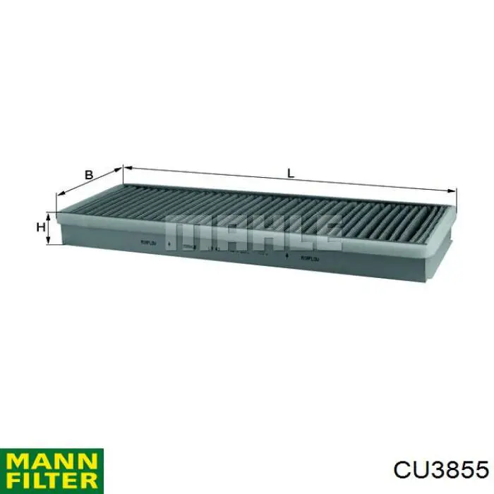 Mann-Filter CU3855