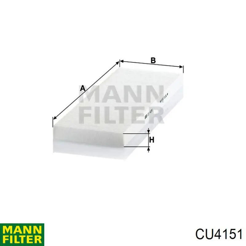 Mann-Filter CU4151