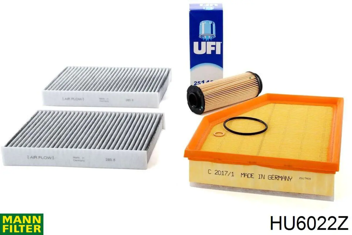HU6022Z Mann-Filter orijinal