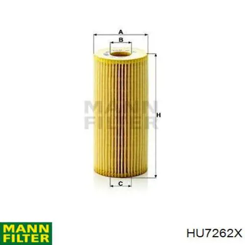 HU7262X Mann-Filter