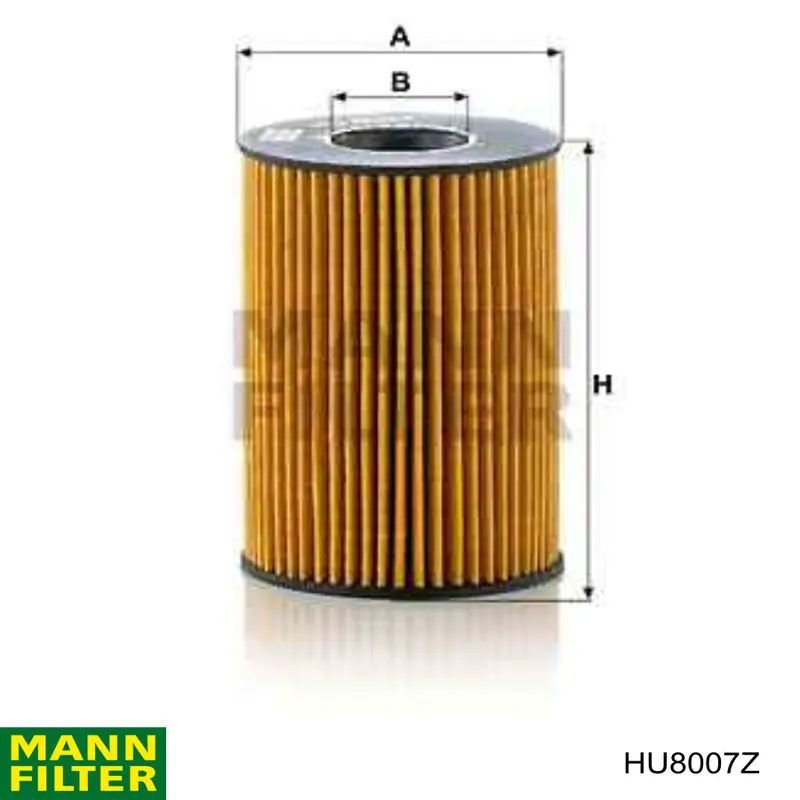 HU8007Z Mann-Filter