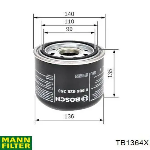 TB 1364 X