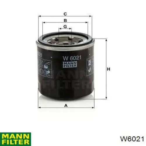 Mann-Filter W6021