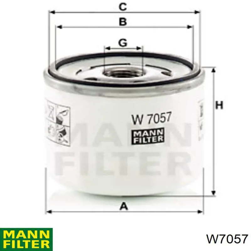 W7057 Mann-Filter