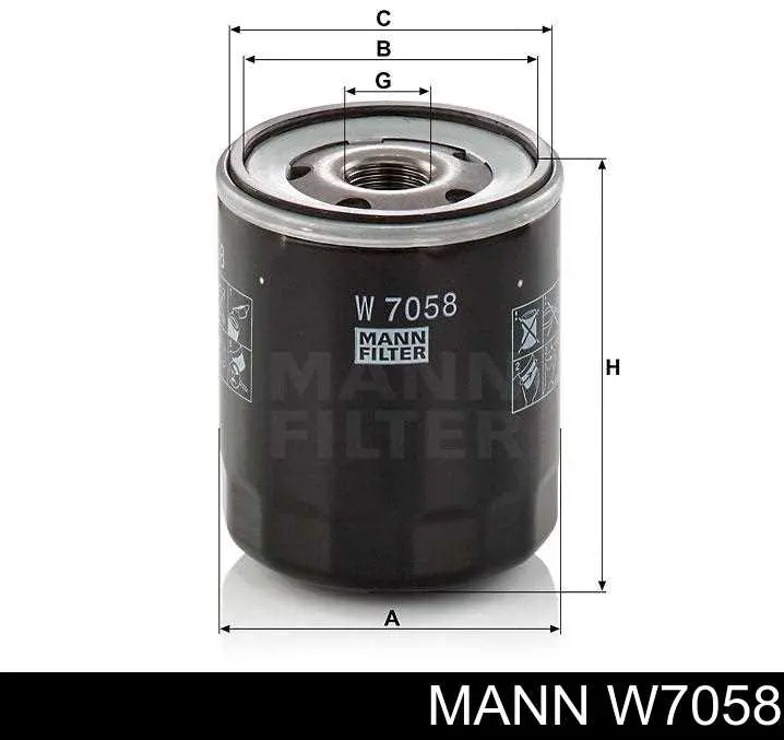 W7058 Mann-Filter