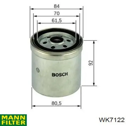 Mann-Filter WK7122