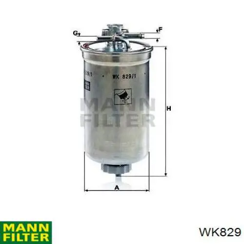 Mann-Filter WK829