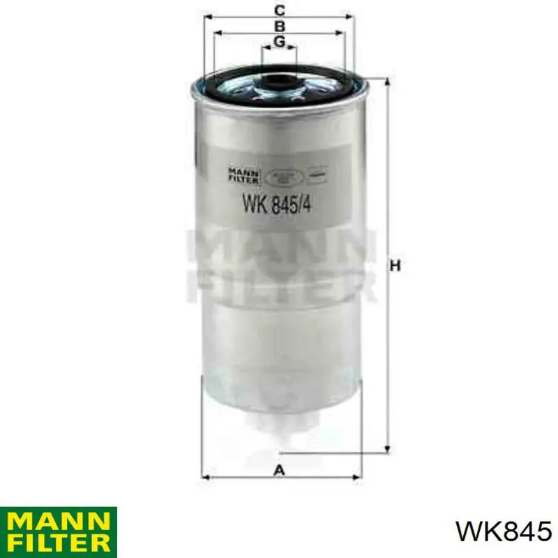 Mann-Filter WK845