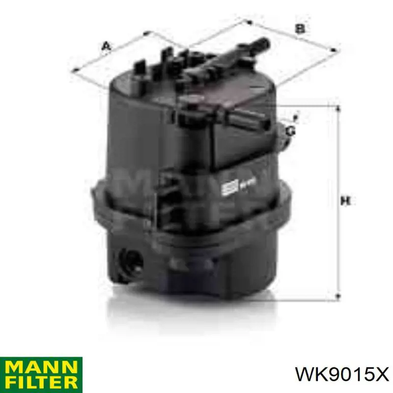 WK9015X Mann-Filter