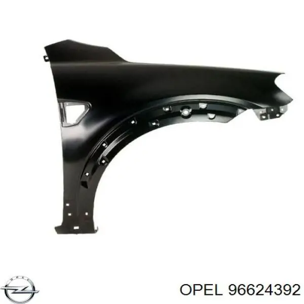 Chevrolet Captiva I (2006 - 2010) Sol ön çamurluk satın al