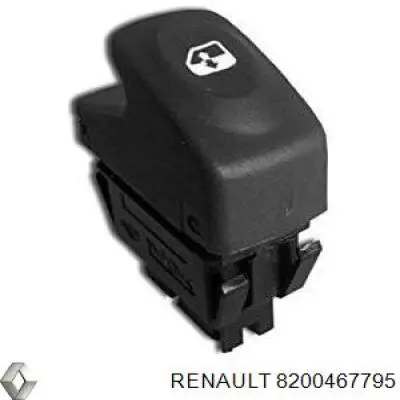 Renault Clio  (1998 - 2008) Ön sağ cam kaldırma motoru açma düğmesi fiyatı