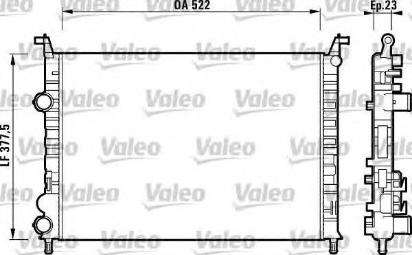 Fiat Palio  Su radyatörü