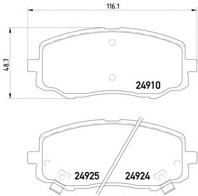SP1186 Hyundai/Kia orijinal