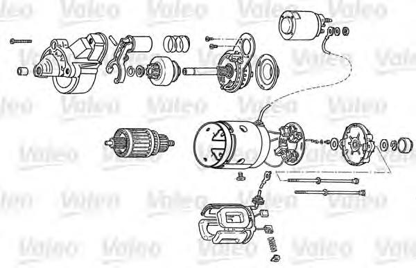 307 hatchback (3A, 3C) (2000 - 2012) Marş motoru