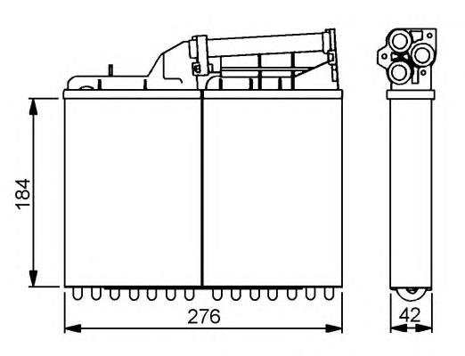 Kalorifer radyatörü 58053