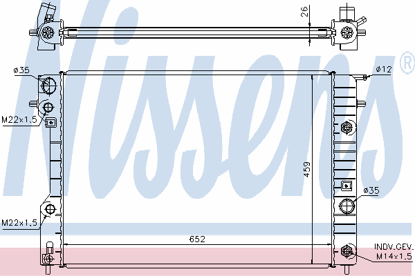 Nissens 63072A